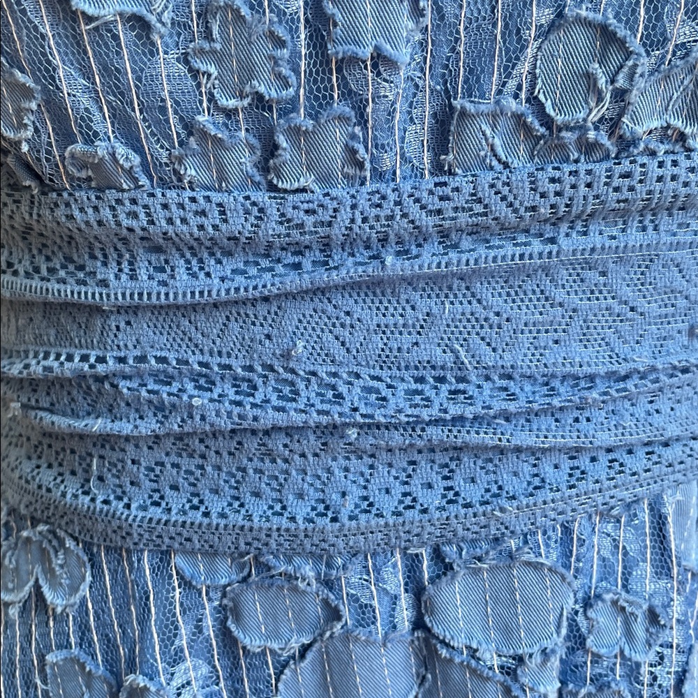 Moulinette Soeurs Blue Lace Dress - Picture 4 of 13